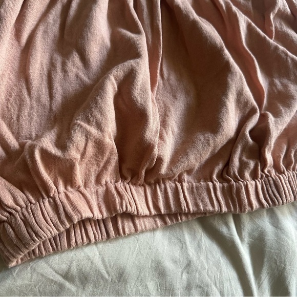 Zara Crop Tank In Peach Small - Picture 4 of 5